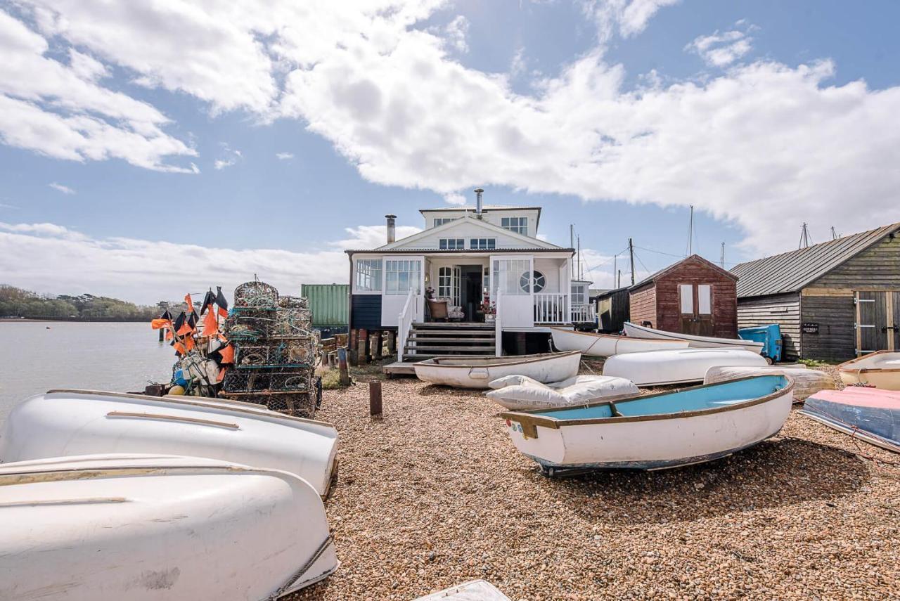 The Boathouse In Felixstowe Ferry - Stunning Waterfront Property Ngoại thất bức ảnh